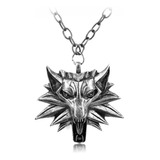 The Witcher - Medallon Collar Geralt Vikingo Lobo Gamer 01