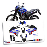 Kit Adesivo Yamaha Xtz Lander 250 2019 2023 Edição Especial