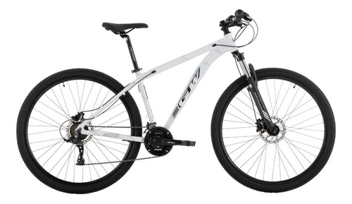 Bicicletas Gw Zebra Rin 29 Grupo De 3x7 Shimano F/mecánica Color Blanco Tamaño Del Marco M