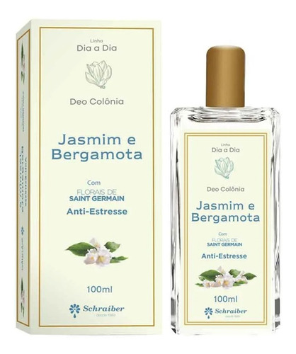 Deo Colônia Jasmin Bergamota Florais St Germain Anti Stress Volume Da Unidade 100 Ml