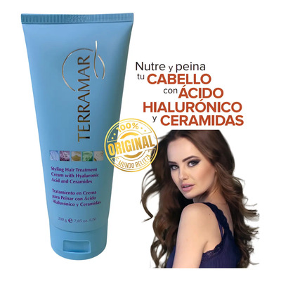 Crema Para Peinar Con Ceramidas Y Acido Hialurónico | Envío gratis