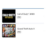 Juegos Digitales Ps4 Call Of Duty Wll Y Gtav
