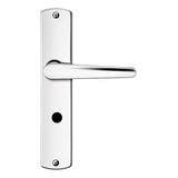 Fechadura Banheiro Mz260 40mm Espelho Cromado - Papaiz