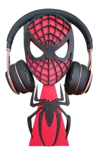 Soporte Para Auriculares Spiderman Hombre Araña
