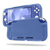 Grip Protector Para Nintendo Switch Lite Color Azul Marino