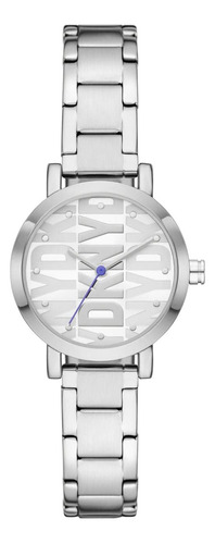 Reloj Pulsera Mujer  Dkny Ny6646 Plateado