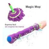 2 Trapeadores Magic Mop  Retráctiles Limpia Fácil 