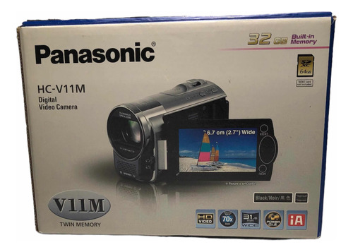 Video Cámara Digital Panasonic Hc-v11m Excelente Condición