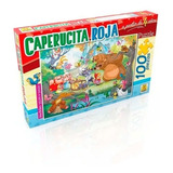 Rompecabezas Caperucita Roja 100 Pzs Puzzle Niños Del Tomate