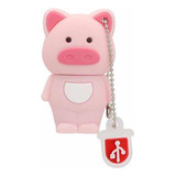 Memoria Usb Drive Flash Cerdito Pink Pig 2000gb 2tb