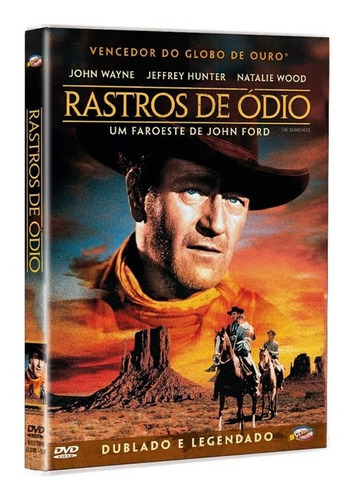 Rastros De Ódio - Dvd - John Wayne - Jeffrey Hunter - John Ford