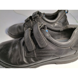 Zapatos Escolares Con Doble Velcro