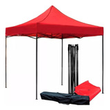 Toldo Plegable 2x2 M Jardin Reforzado Impermiable Carpa Lona