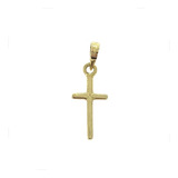 Dije Mini Cruz De Jesus Dios Oro 14k Kt / Niña Mujer Regalo