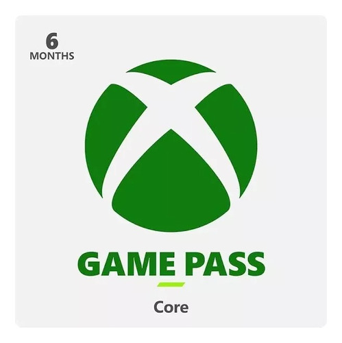 Xbox Game Pass Core 6 Meses ! El Mejor Precio!!