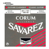 Savarez Corum 500 Ar Encordado Guitarra Criolla Media