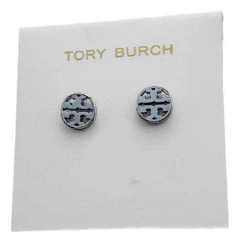 Aretes Tory Burch Clásicos Logo Redondo