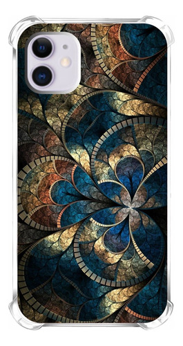 Capa Capinha De Celular Desenho Geometrico Mandala 009