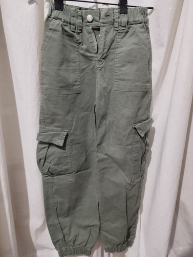 Pantalón Tipo Cargo Como Quieres, Verde Musgo. Impecable