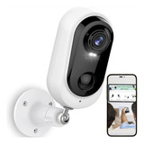 Camara De Seguridad Recargable Inalambrica Tuya Smart Fhd 3m