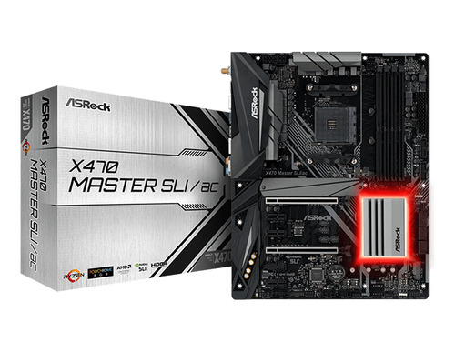 Asrock X470 Master Sli/ac Usb C Usada