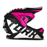 Capacete Pro Tork Trilha Infantil Motocross Factory Edition Cor Rosa Tamanho Do Capacete 54