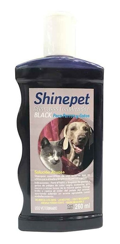 Shampoo Shinepet Pelo Oscuro 120ml