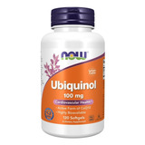 Now Foods Ubiquinol 100mg 120 Softgels Importado E U A