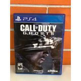 Jogo Ps4 Mídia Fica Ghost Call Of Duty