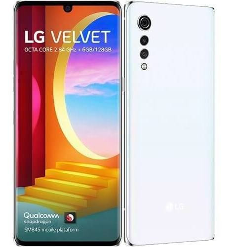 LG Velvet Branco 128gb Ram 6gb Dual Sim