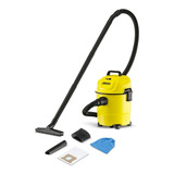 Aspiradora Karcher Wd1 Con Set De Cepillos