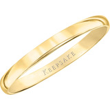 Anillo 2mm Talla 10 Para Mujer Keepsake En Oro De 10k