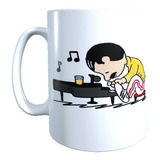 Taza Diseño Freddie Mercury Queen , Charlie Brown, Snoopy