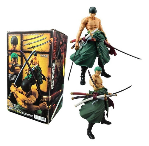 Figura De Acción Móvil Bjd Roronoa Zoro Joints De Una Pieza