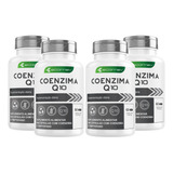 4un Coenzima Q10 Pura 500mg Concentrado Kit 4 Meses 240cáp