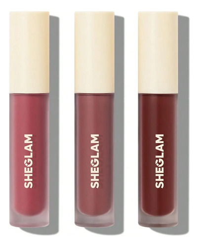 Sheglam Matte Allure Mini Liquid Lipstick Set X 3