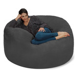 Silla Chill Sack Bean Bag: Muebles De Espuma De Memoria Giga