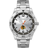 Reloj Timex Para Hombre Nhl Citation De 42 Mm - Chicago Blac