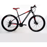 Mountain Bike Raleigh Mojave 2.0  2018 R29 15  21v Frenos De Disco Mecánico Cambios Shimano Tourney Tx50 Y Shimano Tourney Tx800 Color Negro/rojo  