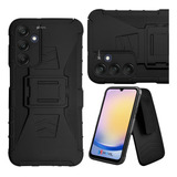 Funda Protector Para Samsung A25 (5g) Uso Rudo Con Clip