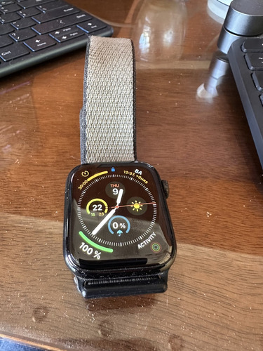 Apple Watch Series 5 44mm Acero Inoxidable Negro