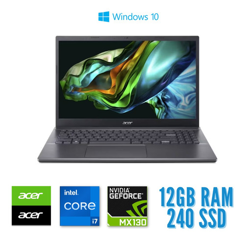 Notebook Acer Aspire 5 A515-51g-c690 I7 8th 12gb 240ssd  W10