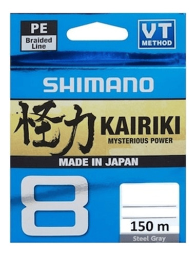 Multifilamento Shimano Kairiki 0.19mm 150mts 