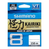 Multifilamento Shimano Kairiki 0.19mm 150mts 