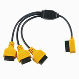 Autool Obd2 1 A 3 Cable De Extensión Del Convertidor 50cm
