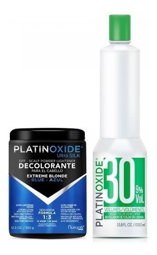 Nutrapel Platinoxide Decolorante 350g + Activador