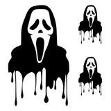 Kit De Sticker Calcomania Auto Scream Scary Movie