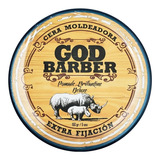 Cera Moldeadora God Barber Pomade Brillantine Deluxe Fija