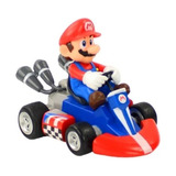 Figuras Mario Kart 13 Cm Auto A Friccion Mario Bross En Caja