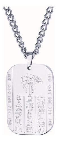 Dije Colgante Horus Dios Egipcio Acero Inoxidable Unisex